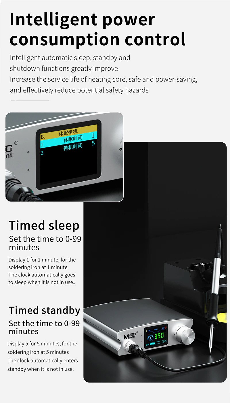 Secondary image of MAANT T12R  ELECTRONIC WELDING STATION - Quality Phone Parts in Sri Lanka